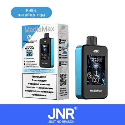 Jnr Media Max 40k qayta to'ldiriladigan bir martalik vape